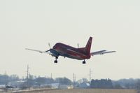 N428XJ @ KCID - Departing Runway 13 for MSP