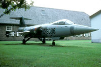 D-8098 @ EHDL - After its prang in 1978 D-8098 became an instructional air frame. In 1986 it had been promoted to the Deelen gate guard. - by Joop de Groot