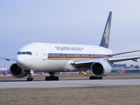 9V-SVE @ EGCC - Singapore Airlines - by chris hall