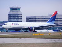 N193DN @ EGCC - Delta - by chris hall
