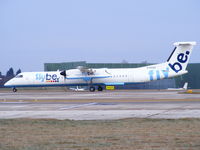 G-ECOZ @ EGCC - flybe - by chris hall