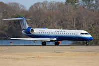N153GJ @ ORF - United Express (GoJet Airlines) N153GJ (FLT GJS5368) on takeoff roll on RWY 23 enroute Washington Dulles Int'l (KIAD).