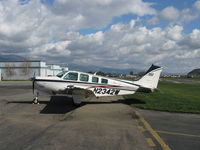 N2342W @ SZP - 1998 Raytheon Beech A36 BONANZA, Continental IO-550-B 300 HP - by Doug Robertson