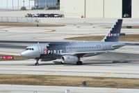 N517NK @ KFLL - Airbus A319 - by Mark Pasqualino