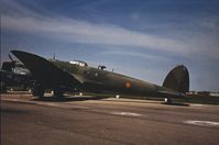 B2I-29 @ FFO - CASA 2-111H gifted by the Spanish Govt to the USAF Museum in 1971 as displayed in the summer of 1973. - by Peter Nicholson