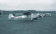 G-AGVG @ EGTF - Auster J/1 Autocrat before it was modified. - by moxy