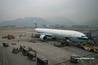 B-HNJ @ VHHH - Cathay Pacific - by Michel Teiten ( www.mablehome.com )