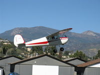 N326DW @ SZP - 1946 Cessna 140, Continental O-200 100 Hp upgrade, takeoff climb Rwy 04 - by Doug Robertson