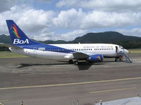 N449AN @ MPHO - On Howard ramp (MPHO) prior to ferry to Cochabamba, Bolivia (SLCB) bu John Boling and Jack Nelson - by John J. Boling