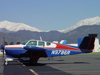 N9786R @ POC - Parked in Transient Parking at Brackett - by Helicopterfriend