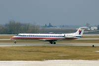 N614AE @ CID - Departure roll, runway 13 - by Glenn E. Chatfield
