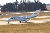 N405CS @ CID - Taxiing on Alpha on the way to Landmark FBO - by Glenn E. Chatfield