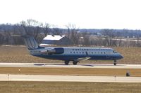 N715SF @ CID - Take-off roll on Runway 27 - by Glenn E. Chatfield
