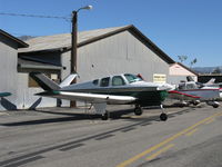 N9856R @ SZP - 1960 Beech M35 BONANZA, Continental IO-470-C 250 Hp - by Doug Robertson