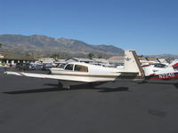 N1315W @ SZP - 1963 Mooney M20E SUPER 21, Lycoming IO-360 200 Hp, claimed max speed 197 mph - by Doug Robertson