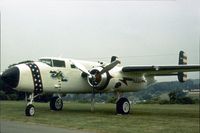 N2DD @ RDG - TB-25D 41-29784 as 877949 at the 1977 Reading Airshow. Fertile Myrtle latterly displayed aboard USS Yorktown as N2XD. - by Peter Nicholson