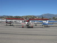 N8702V @ SZP - 1975 Bellanca 8KCAN DECATHLON, Lycoming IO-320 150 Hp - by Doug Robertson