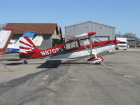 N8702V @ SZP - 1975 Bellanca 8KCAB DECATHLON, Lycoming IO-320 150 Hp - by Doug Robertson