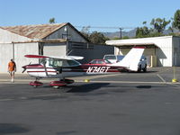 N74GT @ SZP - 1969 Cessna 150J, Continental O-200 100 Hp - by Doug Robertson