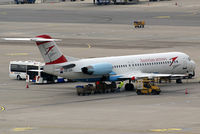 OE-LVI @ VIE - Austrian arrows Fokker F-100