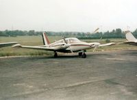 G-AYIP @ EGTR - Piper PA-39 Twin Comanche at Elstree 1975 - by GeoffW