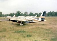G-AZMM @ EGTR - Based ST-10 Diplomate at Elstree in 1975 - by GeoffW