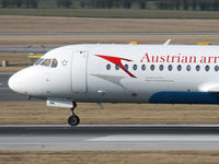 OE-LFK @ LOWW - Austrian Arrows Fokker Aircraft B.V. F 28 Mk0070, c/n: 11555