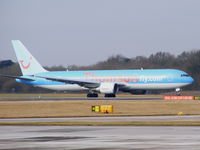 G-OBYJ @ EGCC - Thomson - by chris hall