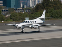 N555AM @ KSMO - N555AM departing from RWY 21 - by Torsten Hoff