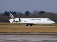 D-ACRJ @ EGCC - Lufthansa Regional operated by Eurowings - by chris hall