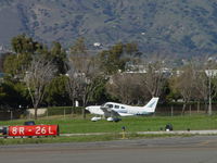 N5997V @ POC - Lifting off of 8R westbound - by Helicopterfriend