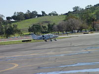N9660W @ POC - Taxiing off of Runway 8R - by Helicopterfriend