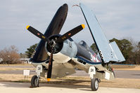 N46RL @ 42VA - 1945 Goodyear FG1D Corsair N46RL on static display on the ramp at the Military Aviation Museum in Virginia Beach, VA.