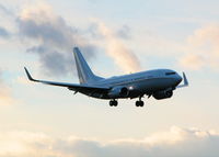 N493AG @ EGLF - LATE AFTERNOON FINALS FOR RWY 06 - by BIKE PILOT