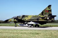 37813 @ ETSL - The last opportunity to photograph the Viggen was at Lechfeld where two rare Sk 37E electronic warfare Viggens participated in the exercise Elite 2005.