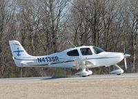 N413SR @ DTN - Taking off from 14 at the Downtown Shreveport airport. - by paulp
