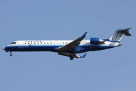 N522LR @ IAD - United Express (Mesa Airlines) N522LR (FLT ASH7058) from Hartsfield-Jackson Atlanta Int'l (KATL) on short-final to RWY 1R.