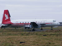 G-OTBA @ EGNH - ex Emerald Airways - by Chris Hall