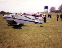 G-BGFJ @ EGHP - Jodel D.9 G-BGFJ attending the 1983 Jodel fly-in at Popham