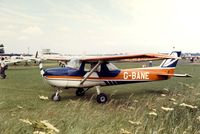 G-BANE @ EGTC - Cessna FRA150L Aerobat G-BANE in the colours of The Denham Flying Training School attending the 1983 PFA Rally at Cranfield - by GeoffW