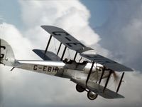 G-EBIR - The Shuttleworth Collection displayed this Moth at their display at Old Warden in the Spring of 1973. - by Peter Nicholson