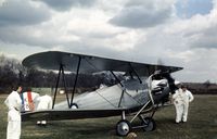 G-AFTA - The Shuttleworth Collection displayed their Tomtit at Old Warden in the Spring of 1973. - by Peter Nicholson