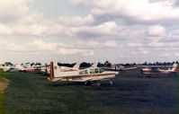 G-BGSL @ EGSG - AA5A Cheetah G-BGSL visiting Stapleford from Biggin Hill - by GeoffW