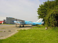 G-ARMO @ LITTLE STA - Cessna 172B G-ARMO at Little Staughton 2002 - by GeoffW
