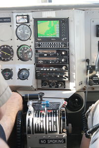 VH-WOG @ YPKU - GPS (Garmin)  - taken in-flight to Bellburn Airstrip - Purnululu NP - WA