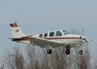 N6640S @ DTN - Landing at Downtown Shreveport. - by paulp