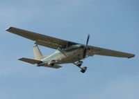 N78133 @ DTN - Landing on runway 05 at the Downtown Shreveport airport. - by paulp