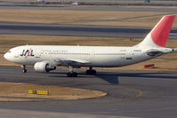 JA8529 @ RJTT - JAL A300 taxies out at Haneda