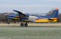 G-OHPC @ EGKH - Take off with another load of parachutists. - by Martin Browne