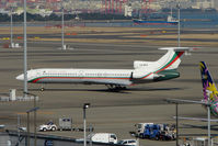 LZ-BTZ @ RJTT - Bulgarian Govt Tu154 at Tokyo Haneda